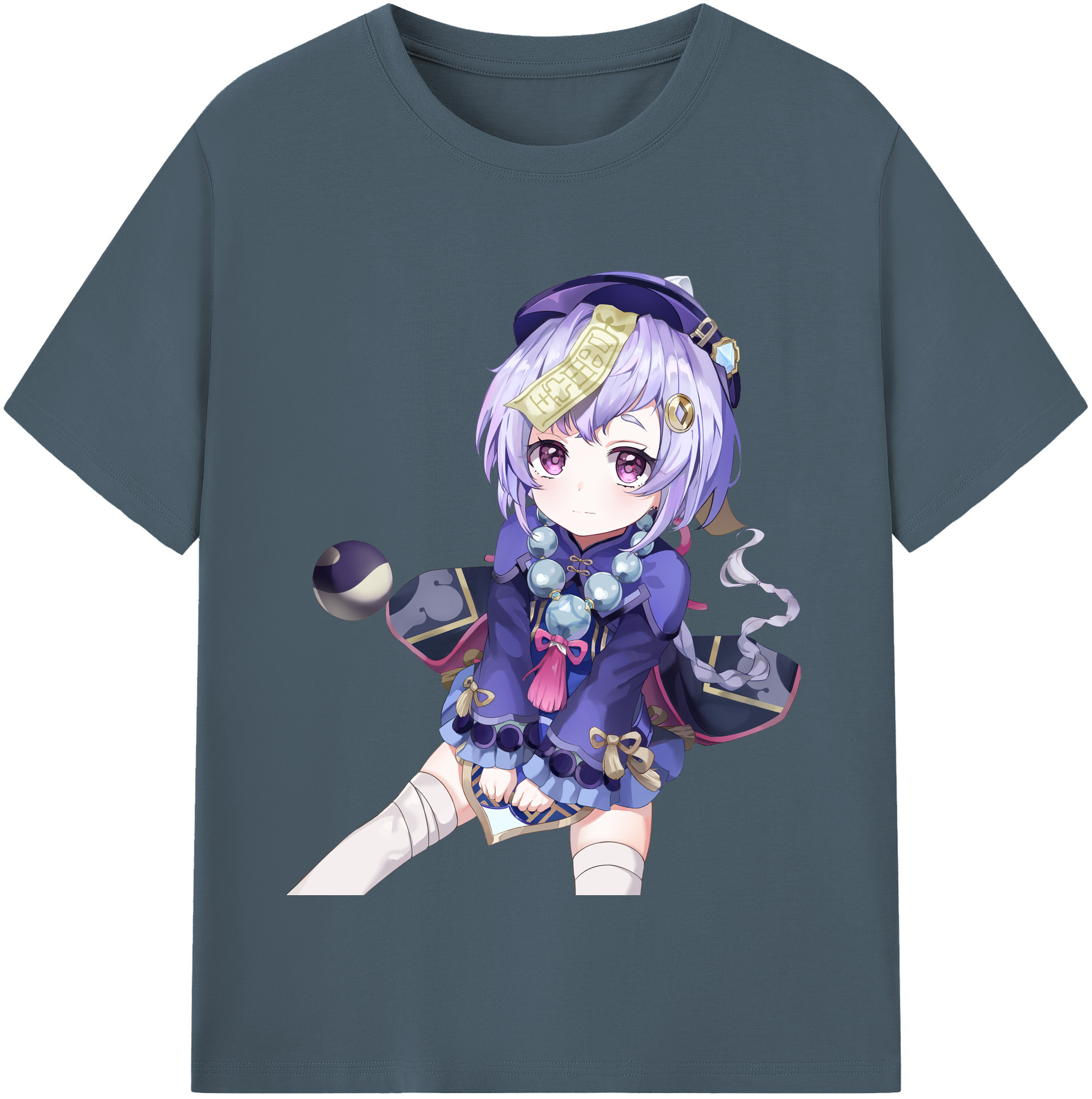 げんし神 七七 なな  genshin Nana 綿100％半袖Tシャツ（フロントプリント）